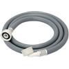 Tubo Carico Lavatrice FF 3/4 con Curva in PVC cm 250 cm 250