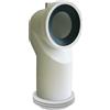 Curva Tecnica per WC Scarico Universale con Guarnizione Uscita 90-100-110 mm Uscita 90-100-110 mm