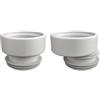 Prolunga per WC in PVC 100/110 Eccentrica 100/110 Eccentrica