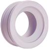 Morsetto Per WC Universale Jolly In Gomma Bianca Est. 50-70 x Int. 26-40 mm est.50-70 x i.26-40 mm