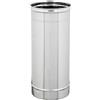 Tubo Inox Monoparete Diritto 50 cm 100 mm 100 mm