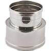 Raccordo Inox da Doppia Parete a Monoparete 150 M x 200 F - 150 F Mono 150 M x 200 F - 150 F mono