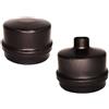 Tappo Raccogli Condensa Nero per Stufe a Pellet 80 mm x 3/4 80 mm x 3/4"