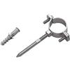 Collare Fermatubo Zincato per Tubi in Acciaio 2 1/2 2"1/2