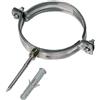 Collare Fermatubo Zincato 120 - Per Tubo Pluviale 120 - Per tubo pluviale