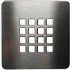Griglia per Piatto Doccia Ultraflat Reversibile 12,5 x 12,5 Antracite / Inox Antracite / Inox