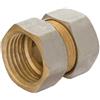 APE RACCORDERIE Raccordo Diritto Femmina a Compressione O-Ring per Tubo Rame APE 12 x 1/2 12 x 1/2"