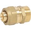 APE RACCORDERIE Raccordo Diritto Maschio a Compressione per Tubo Multistrato APE 3/4 x 26 (3,0) mm 3/4" x 26 (3,0) mm
