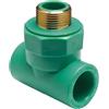 ATP Tee Filettato Maschio in PPR Verde PN 25 25 x 1/2M x 25 25 x 1/2"M x 25