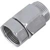 BIANCHI Distanziale Retrogruppo Cieco con Dado Girevole in Ottone Cromato MF 3/4 MF 3/4"