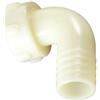 BUCCHI Portagomma Curvo 90 Femmina con Ghiera Girevole in PA 50x50 - F66x3 50x50 - F66x3
