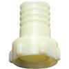 BUCCHI Portagomma Diritto Femmina con Ghiera Girevole in PA 30x30 - F42x3 30x30 - F42x3