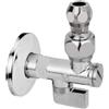 BUGATTI Rubinetto Filtro Snodo a Sfera Compact 775 1/2x 10 + Rosetta 1/2"x 10 + Rosetta