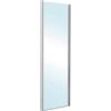 CARDINALE PROFESSIONAL PARTNER Parete Doccia Fissa Fast 2.0 Vetro Trasparente Profilo Cromo 73,5 - 75,5 cm 73,5 - 75,5 cm
