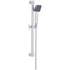 CARDINALE PROFESSIONAL PARTNER Set Saliscendi Doccia Monogetto Square Cromo Cromo