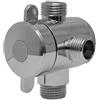 CARDINALE PROFESSIONAL PARTNER Deviatore per Set Colonna Doccia Illinois in Ottone 1/2M - Cromo 1/2"M - Cromo