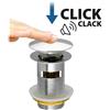 CARDINALE PROFESSIONAL PARTNER Piletta Click Clack per Lavabo in Ottone CPT 11/4 1"1/4
