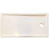 CARDINALE PROFESSIONAL PARTNER Piatto Doccia Rettangolare in Resina Speciale 80x140 - H.4 cm 80x140 - H.4 cm