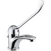 EURORAMA Miscelatore Lavabo Reve con Leva Clinica Cromo + Piletta 1 1/4 Cromo + Piletta 1"1/4