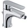 EURORAMA Miscelatore Bidet Klint Diritto Cromo + Piletta 1 1/4 Cromo + Piletta 1"1/4