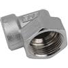 FAR Raccordo Terminale a Squadra per Collettori in Ottone Cromato FAR 1F x 1/2F 1"F x 1/2"F