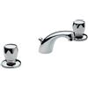 FROMAC Batteria Lavabo Tradizionale a Tre Fori Cromo + Piletta 1 1/4 Cromo + Piletta 1"1/4
