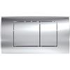 GEBERIT Placca di Comando Twinline 30 Cromo/Satinato/Cromo Cromo/Satinato/Cromo