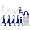 GEBERIT Kit Staffa Per Campana Su Cassette Incasso Geberit -