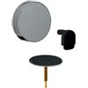 GEBERIT Accessori Di Completamento Split 52 Per Colonna Vasca 50348 Cromato Lucido Cromato Lucido