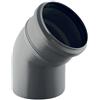 GEBERIT Curva a Innesto 50 in PP-HTs Geberit 45 45