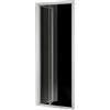GIAVA Porta a Soffietto Smeralda Trasparente 3mm Profilo Cromo 68-73 - Apertura 63 cm 68-73 - Ap. 63 cm
