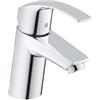 GROHE Miscelatore Lavabo Eurosmart New Cromo + Piletta 1 1/4 Cromo + Piletta 1"1/4