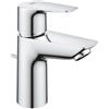 GROHE Miscelatore Lavabo BauEdge Cromo + Piletta 1 1/4 Cromo + Piletta 1"1/4
