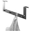 GEDY Appendiabiti Quadruplo Sopraporta 40 x 5,4 x 13,6 cm 40 x 5,4 x 13,6 cm