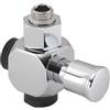 GEDY Deviatore a 2 Vie per Colonna Doccia Cross Easy 04 Cromo Cromo