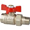 ICMA Valvola a Sfera M/F a Passaggio Totale con Bocchettone e Farfalla in Alluminio ICMA 1 - PN40 1" - PN40