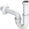 L.B. PLAST Sifone Autopulente a S in ABS Bianco 1 1/4 x 32 - L.250 mm 1"1/4 x 32 - L.250 mm