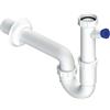 L.B. PLAST Sifone per Lavello Autopulente a 1 Via con Attacco Lavastoviglie 1 1/2 x 40 mm 1"1/2 x 40 mm