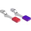 IDRAL Leva a Pedale per Installazione a Pavimento con Copripedale Rosso Con copripedale Rosso
