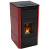 LINEA VZ Idrostufa a Pellet Corvara 32V Kw 28.55 - Bordeaux Kw 28.55 - Bordeaux