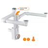 LIRA Sifone Salvaspazio per Lavello a 2 Vie Spazio 2 NT Ispezionabile 1 1/2 x 40 mm 1"1/2 x 40 mm