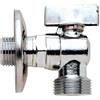 LUXOR Rubinetto Lavatrice a Sfera Luxor 1/2x3/4 + Rosetta 1/2"x3/4" + Rosetta