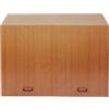 M10 Pensile Scolapiatti a 2 Ante Teak 80 cm 80 cm