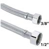 MADE IN ITALY Flessibile in Acciaio Inox F1/2 x 3/8F 50 cm 50 cm