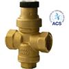 MALGORANI Riduttore di Pressione Acqua a Pistone Minibrass PN16 1/2 FF - DN15 1/2" FF - DN15