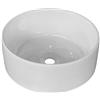 MOOD CERAMIC Lavabo da Appoggio in Ceramica SPR Round 41 x 15,5 cm 41 x 15,5 cm