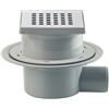 OMP Pozzetto Per Doccia A Pavimento Miniflow Q Squares 110x110 mm - Scarico 50 110x110 mm - Scarico 50