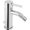 OIOLI Miscelatore Bidet Micro Cromo con Piletta 1 1/4 Cromo + Piletta 1"1/4