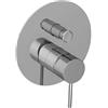 OIOLI Miscelatore Doccia Incasso con Deviatore Micro Cromo Cromo