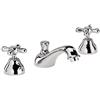 PAINI Batteria Lavabo a Tre Fori Liberty Cromo + Piletta 1 1/4 Cromo + Piletta 1"1/4